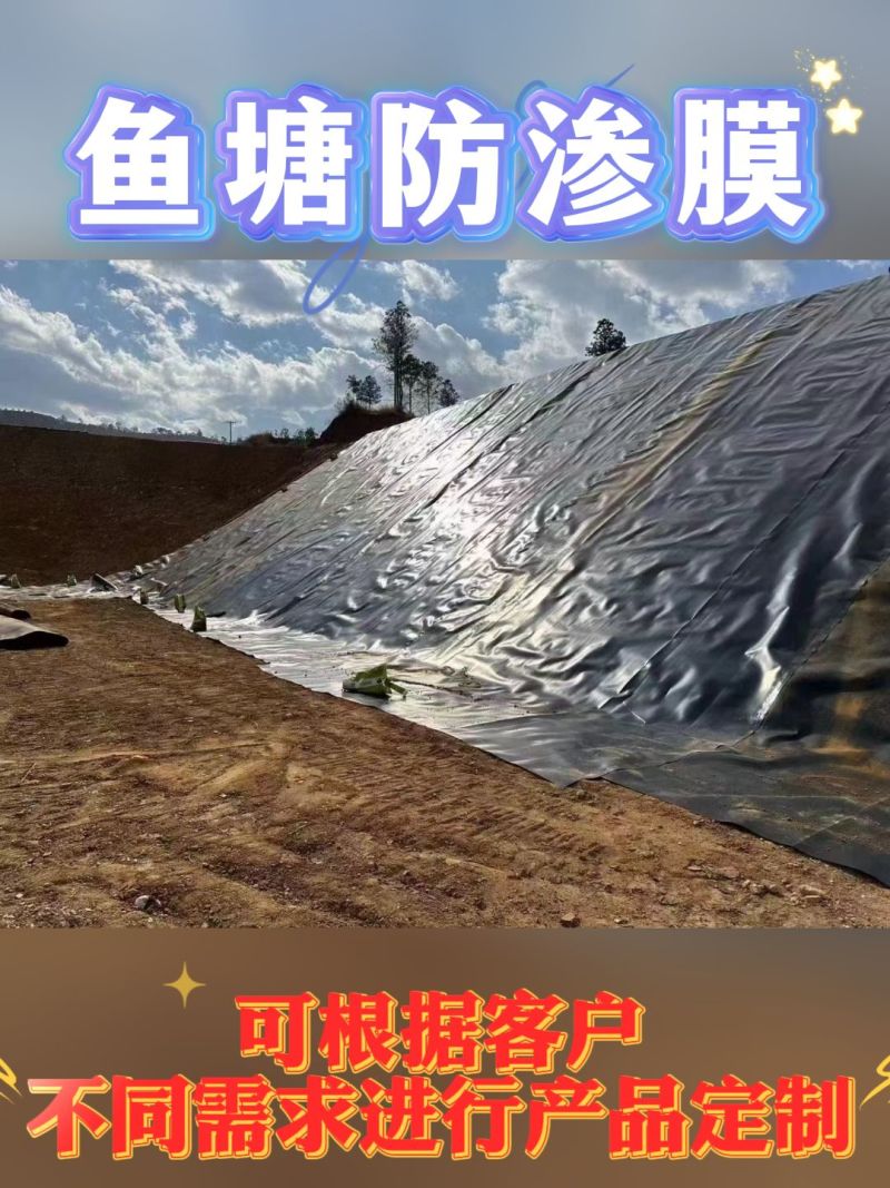 鱼塘防渗膜，厂家订制尺寸