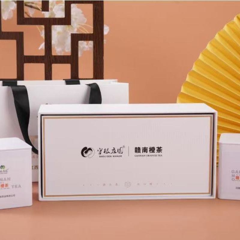 赣南脐橙茶罐装礼盒，对接市场，档口，电商，欢迎咨询