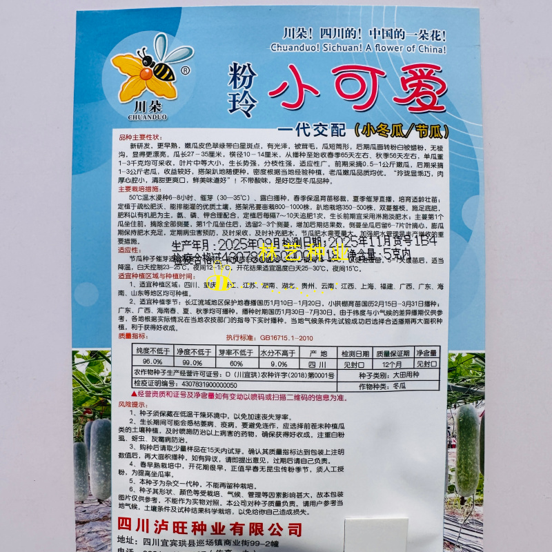 粉玲小可爱小冬瓜懒人种植冬瓜不搭架冬搭架冬瓜种