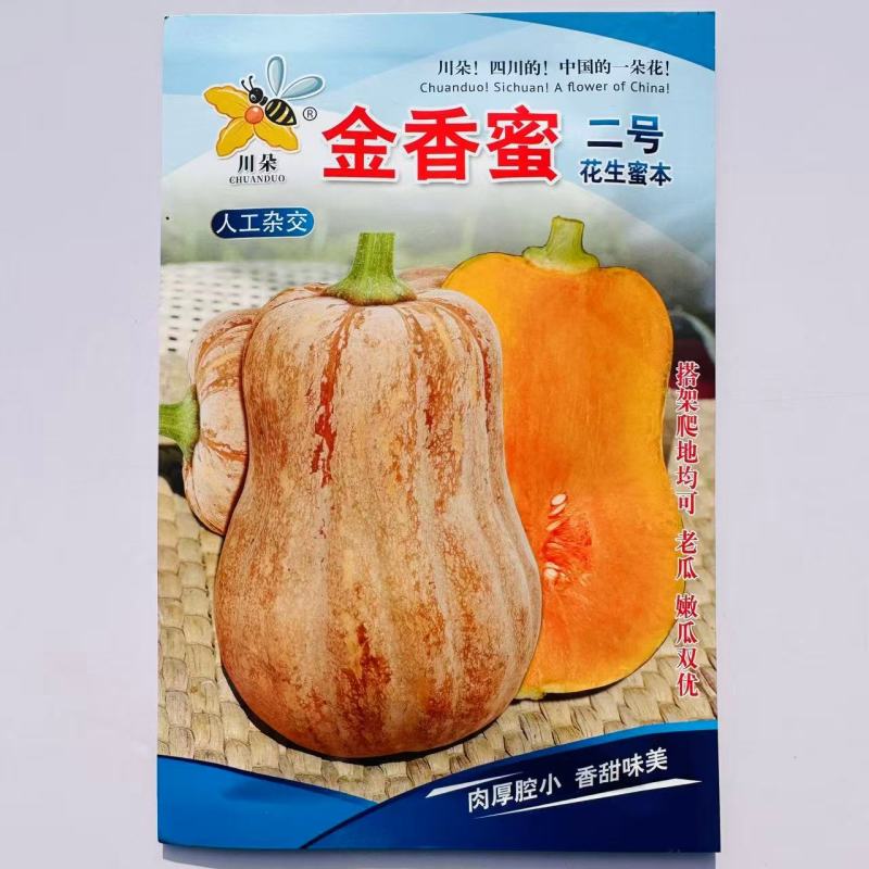 金香蜜二号花生蜜本南瓜种子果肉细腻粉甜适中小南瓜种子