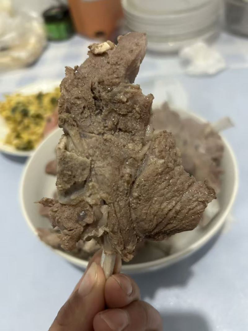 脊骨排手把羊排