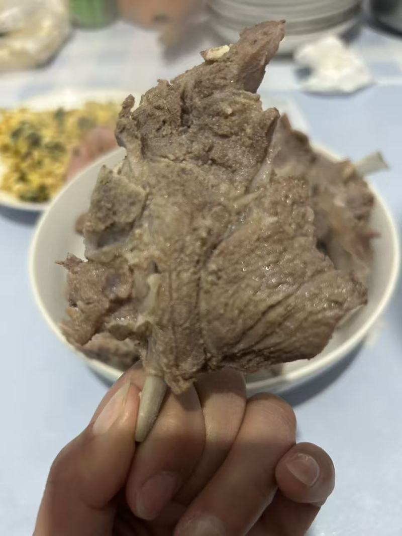 脊骨排手把羊排
