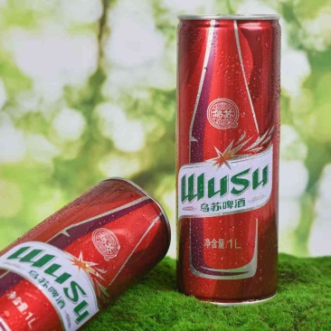 乌苏啤酒罐装大量批发