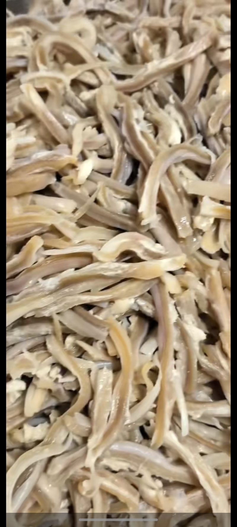 纯干熟猪肚丝，自己加工厂做的，手续齐全，