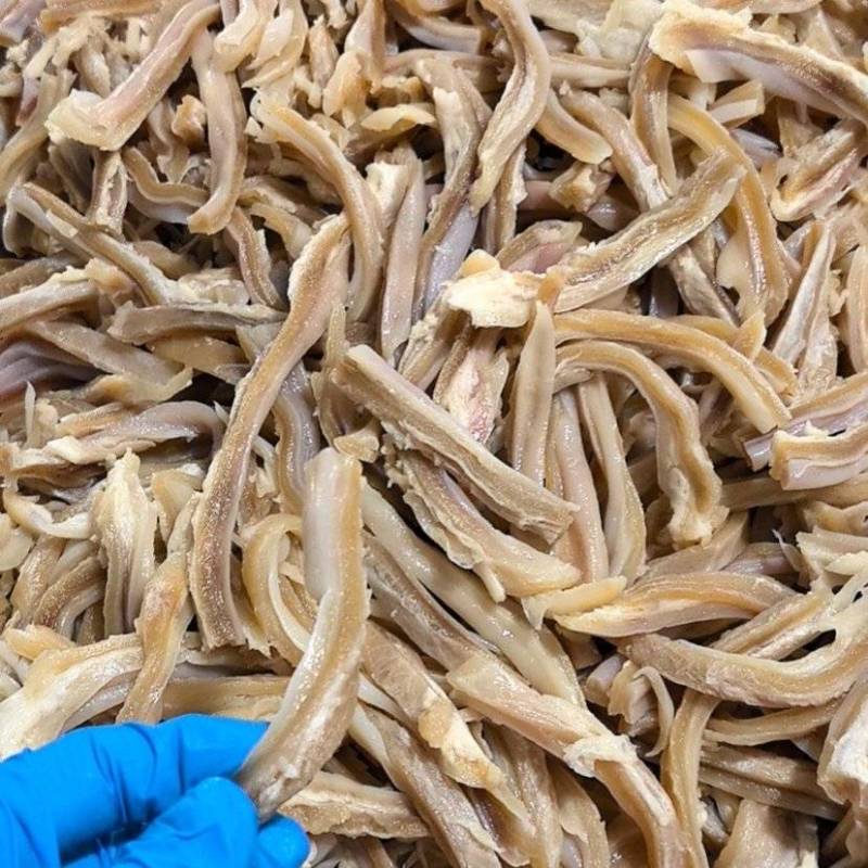 自己厂生产的熟肚丝出品了价格非常低，纯干无冰，质值得一试