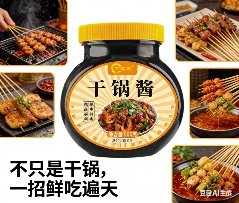 **干锅酱，做啥啥更香，******来袭