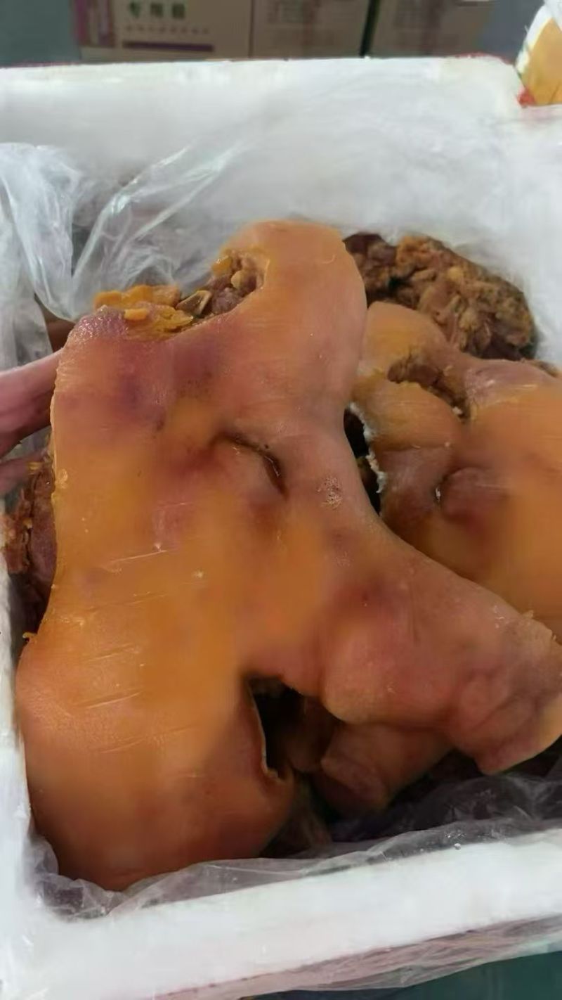 卤猪头肉全熟卤猪头肉厂家直销一手货源