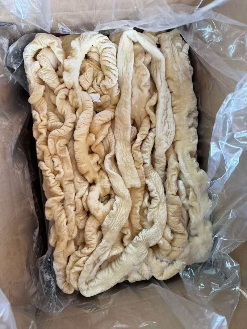 预煮大肠八成熟去油百分之85/95