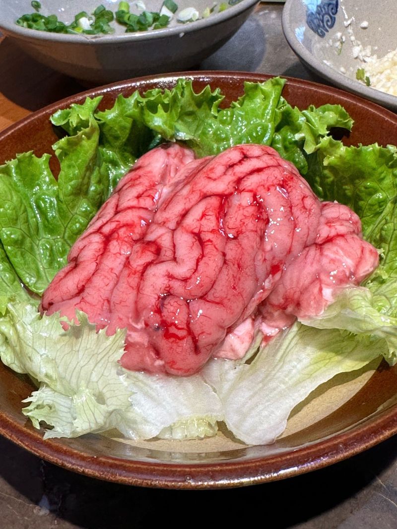猪脑（热鲜）柳州同城当日现宰新鲜无异味火锅烧烤食材干净