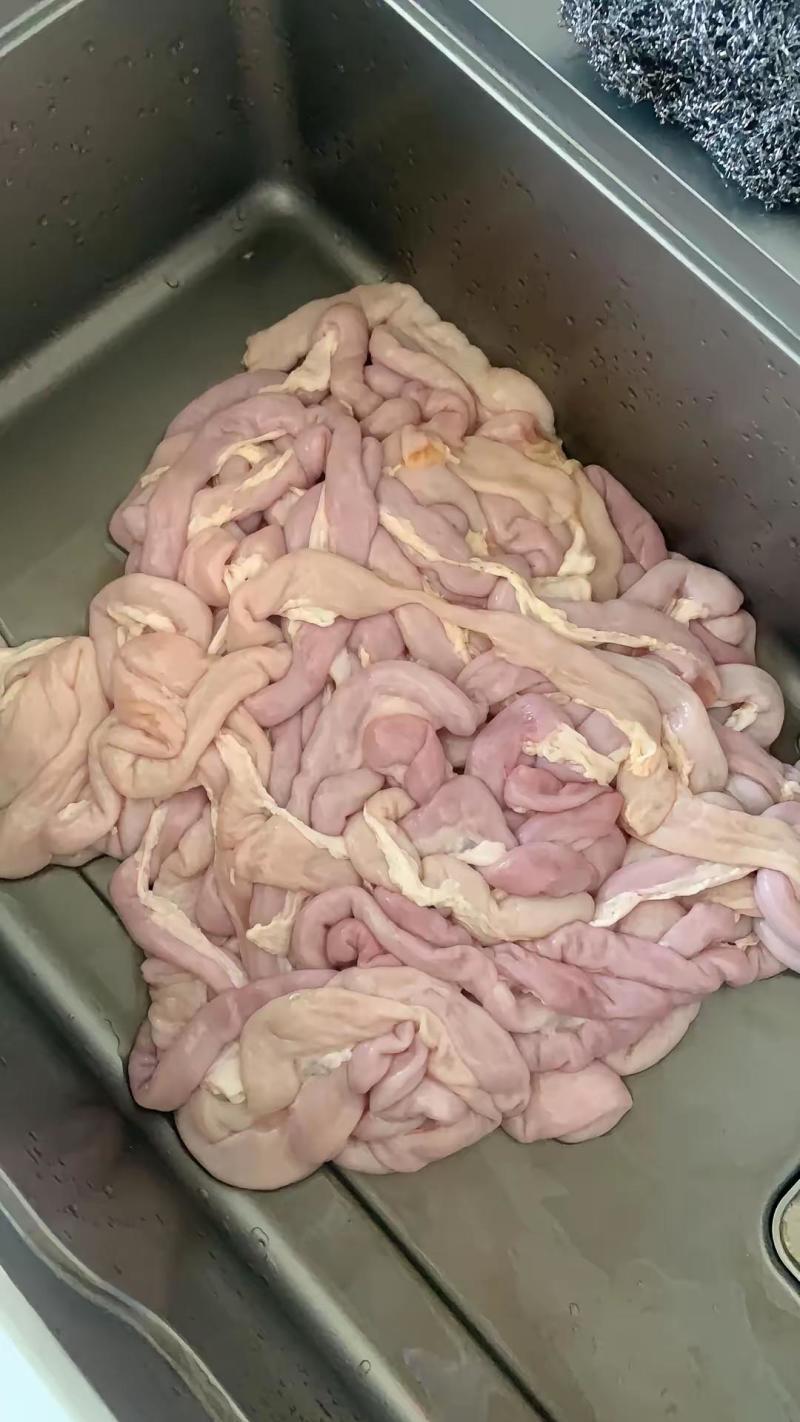 预煮猪大肠B（热鲜）柳州同城干净去油免洗爽脆无异味餐饮