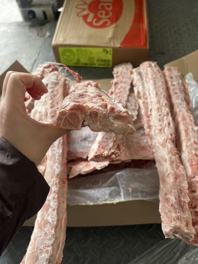 多肉猪背骨抄码烤骨头，酱大骨，现货现发