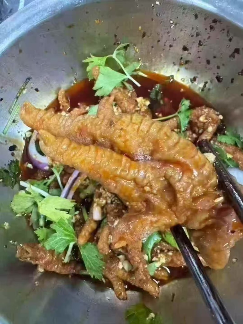 卤虎皮凤爪