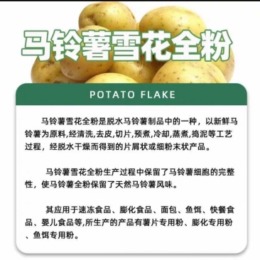 我是专业从事种植马铃薯到深加工成马铃薯全粉的工厂
