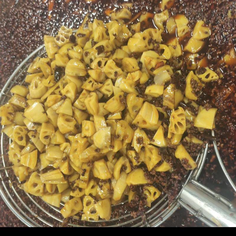 椒麻藕即食凉菜麻辣酸甜香脆