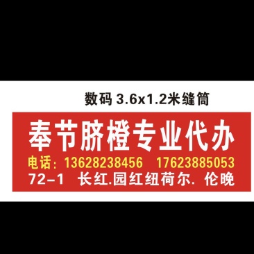 奉节脐橙纽荷尔