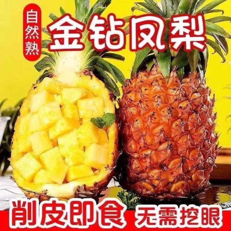 海南金钻凤梨对接各大电商平台支持一件代发