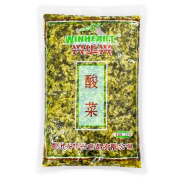 【泡菜】兴华兴2kg酸菜一箱六包