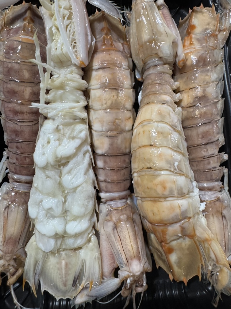 膏皮皮虾活煮的条条肉质饱满有肉，适合各大酒店，大排