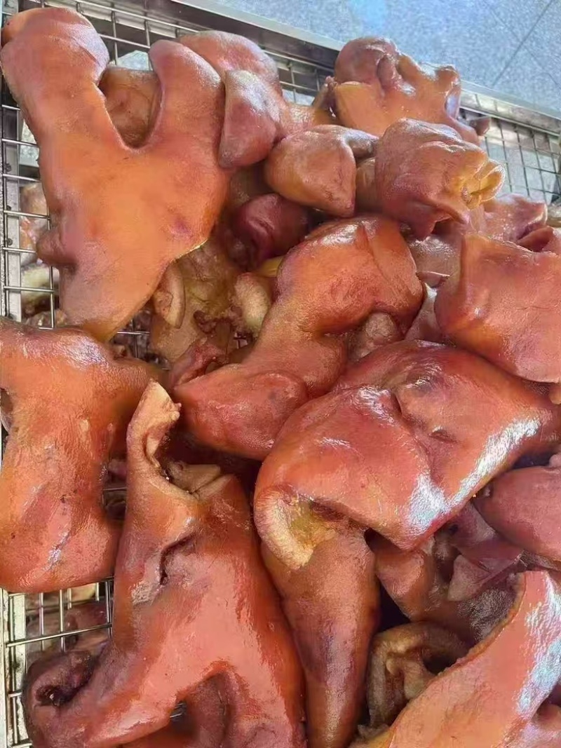 【猪头肉】全熟（带拱嘴头皮)源头工厂生产一件也是批发价