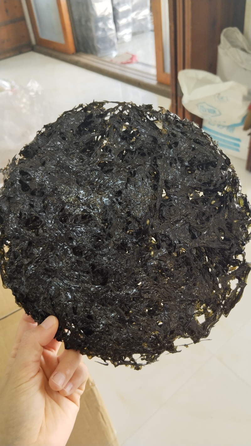 Ca特级龙海紫菜圆饼大碗三水四水五水优质好紫菜批发