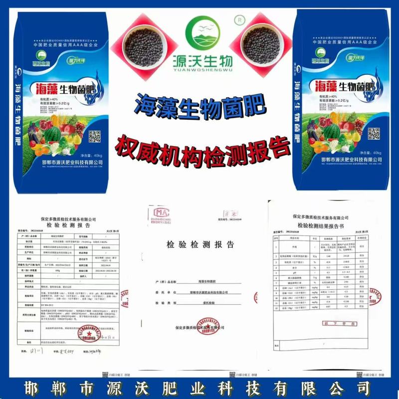 海藻生物菌肥菌肥果树蔬菜专用基肥厂家直发