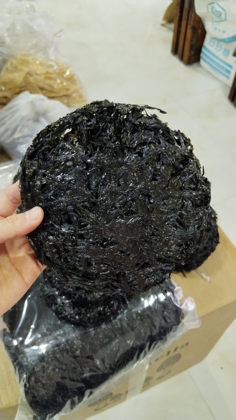 AAb特级龙海头水小碗圆饼高品质紫菜，高端珍品紫菜