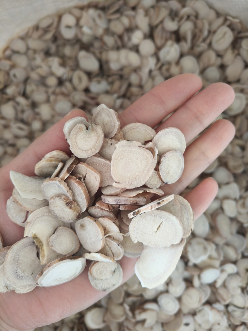 过筛白芍选装祥泰药材栈中药材批发零售实物拍摄量多从优欢