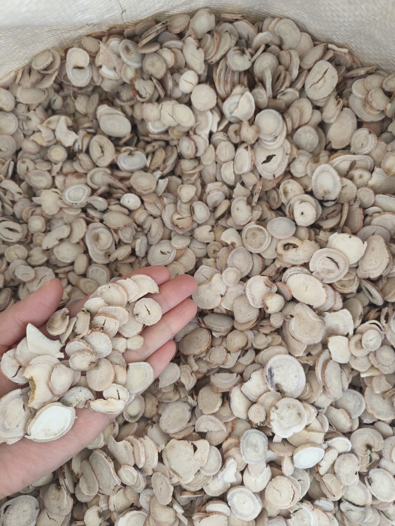过筛白芍选装祥泰药材栈中药材批发零售实物拍摄量多从优欢