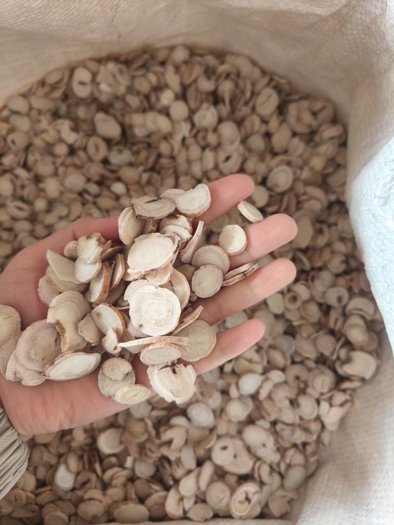 过筛白芍选装祥泰药材栈中药材批发零售实物拍摄量多从优欢