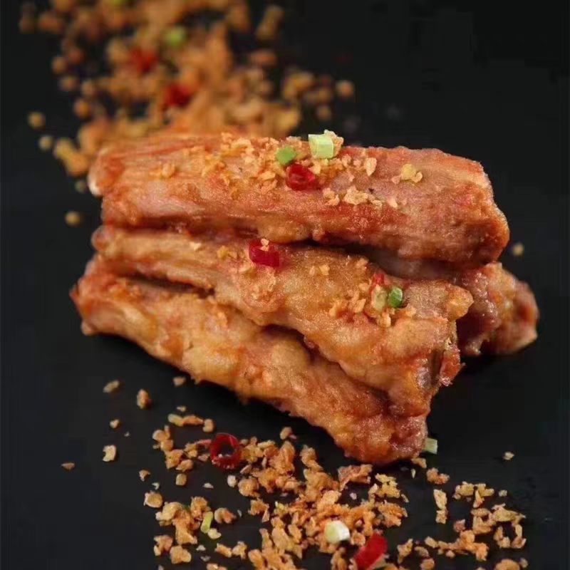 【熟牛排】蒜香排骨