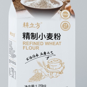 小麦石磨面粉5斤装