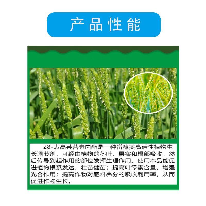 贵合喷施德28表高芸苔素内脂正品小麦调节生长植物农药调节
