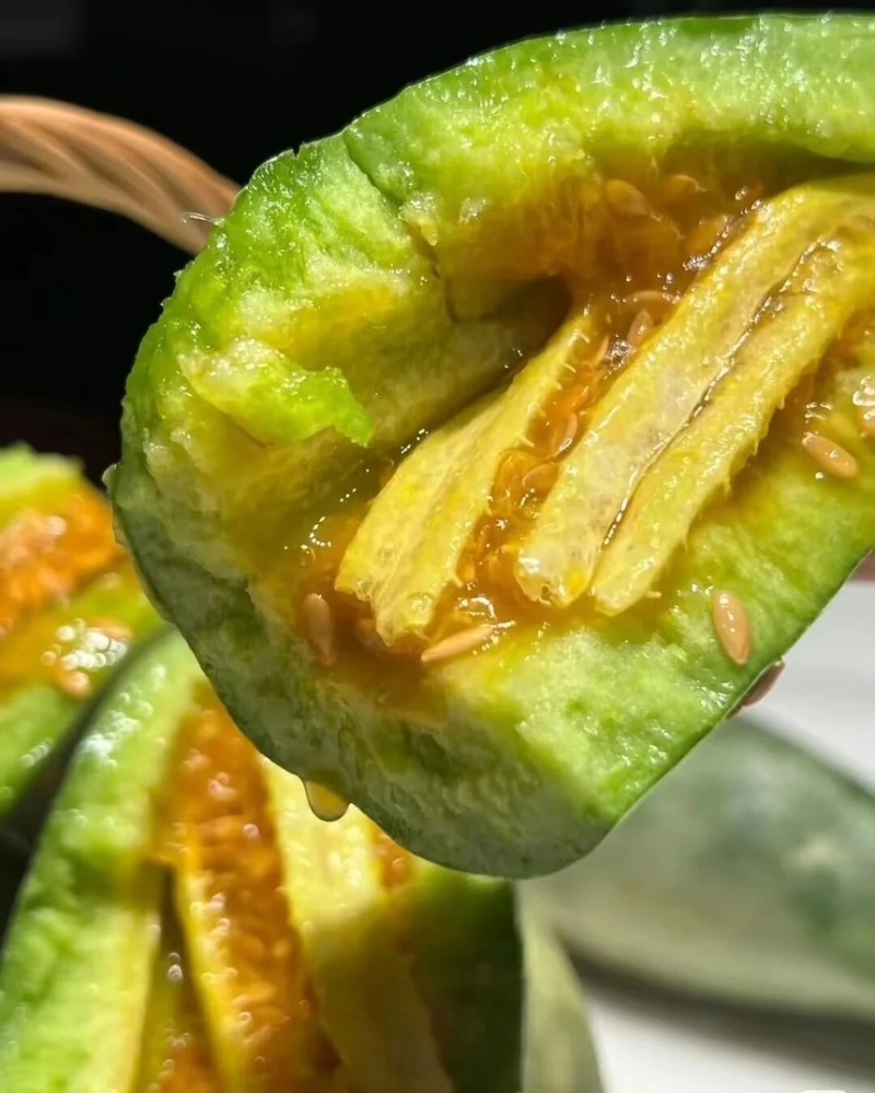 山东羊角蜜甜瓜个大饱满脆甜多汁【对接电商】商超仓储