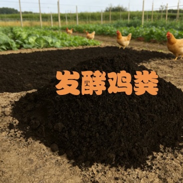 发酵鸡粪充分腐熟发酵厂家直销品质保证