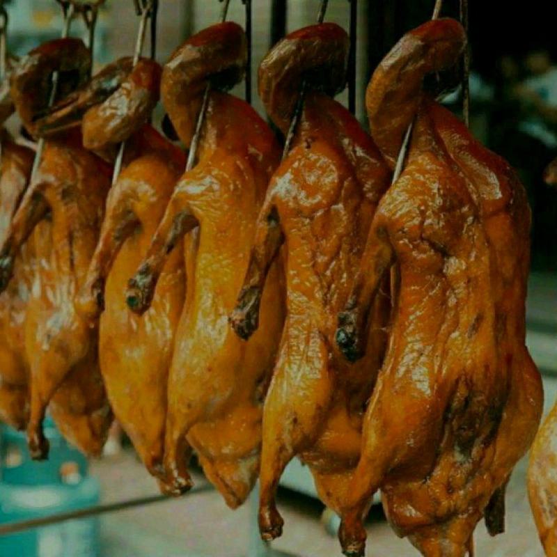 烤鸭，调理鸭，我们腌制好了不需要添加剂，直接烤，省时省力