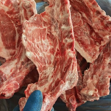 1668猪胫骨，带肉多，颜色非常新鲜开箱实拍