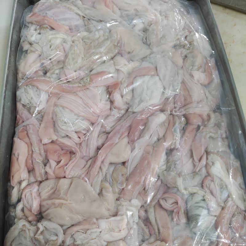 羊副产品羊小肚羊散带百叶红肠板冻清真食品