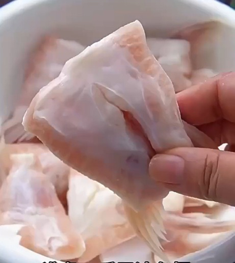冷冻巴沙鱼鳍鱼翅批发餐饮电商现货