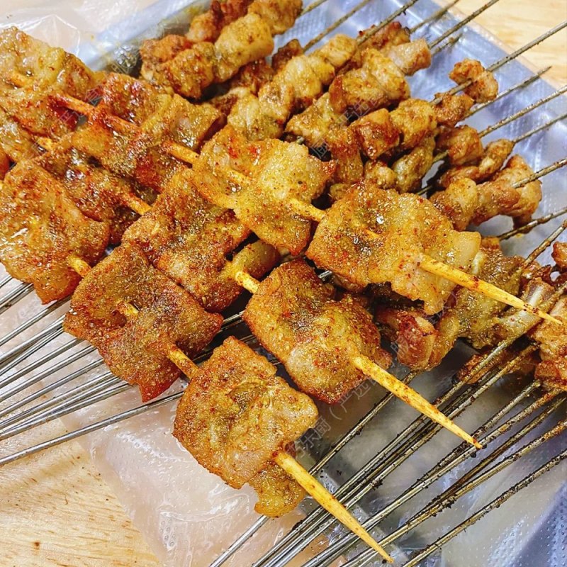 五花肉串