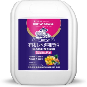 氨基酸原液叶片厚绿根系发达促进花芽分化