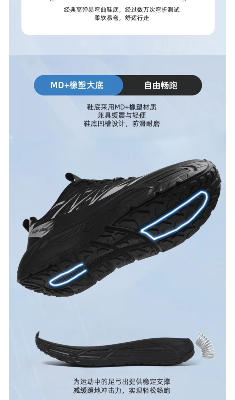 金缪斯品牌大健康智能穿戴鞋-黑豹