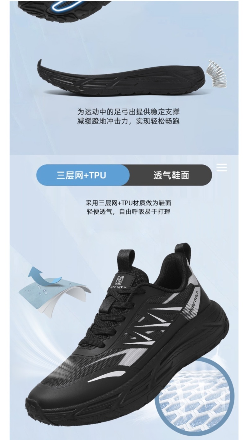 金缪斯品牌大健康智能穿戴鞋-黑豹