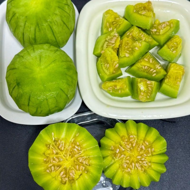 绿宝甜瓜精品甜瓜莘县甜瓜大量供应可视频看货欢迎来电