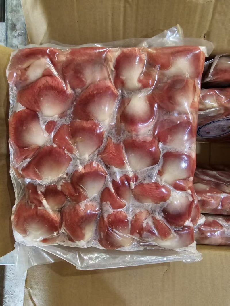 小白条袋装鸭胗30吨