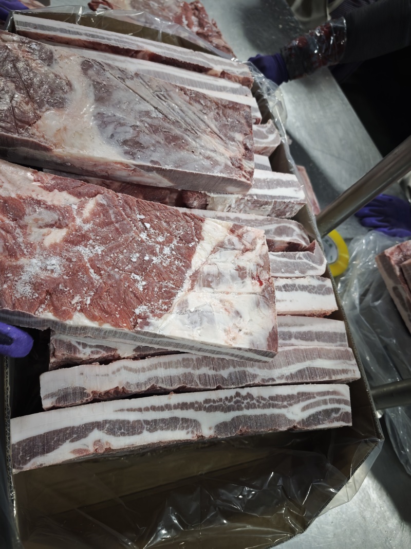 中方砖中方块去皮五花肉烤肉食材
