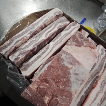中方砖中方块去皮五花肉烤肉食材