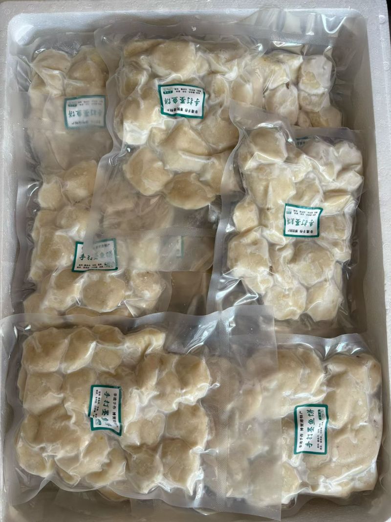 【章鱼小丸子】墨鱼饼纯手工制作，品质不错