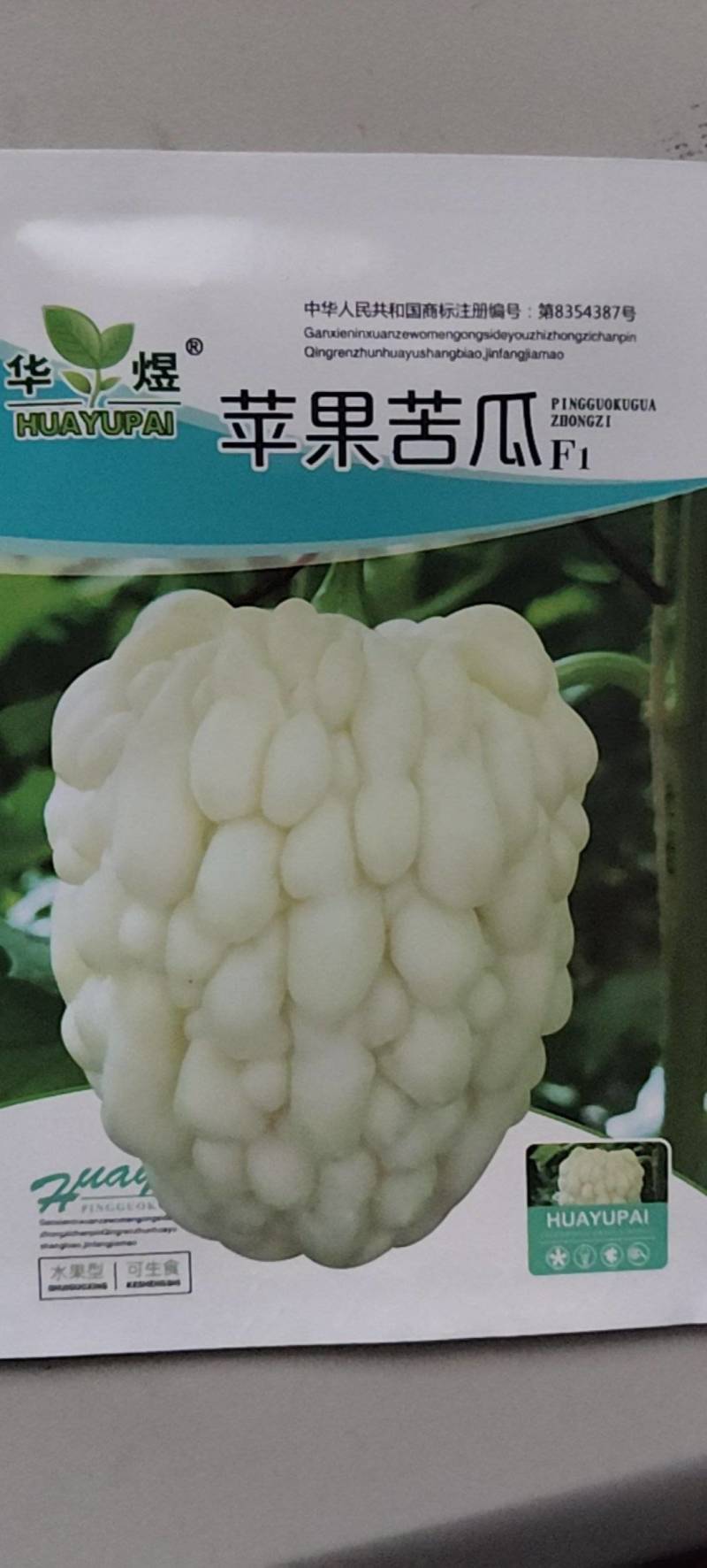 瓜果种子～苹果苦瓜，可以生食的苦瓜种子新品种5粒每袋