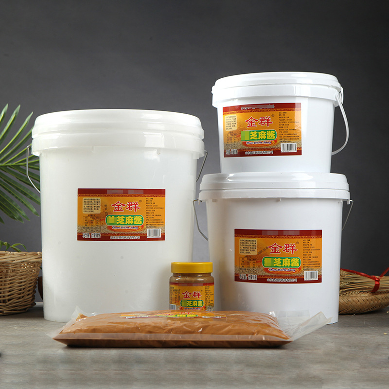 只做品质芝麻酱5kg10kg20kg商用家用大桶装定制
