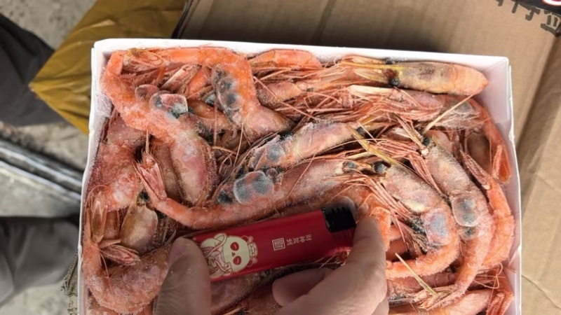 俄罗斯北极甜虾刺身1KG日料餐饮电商